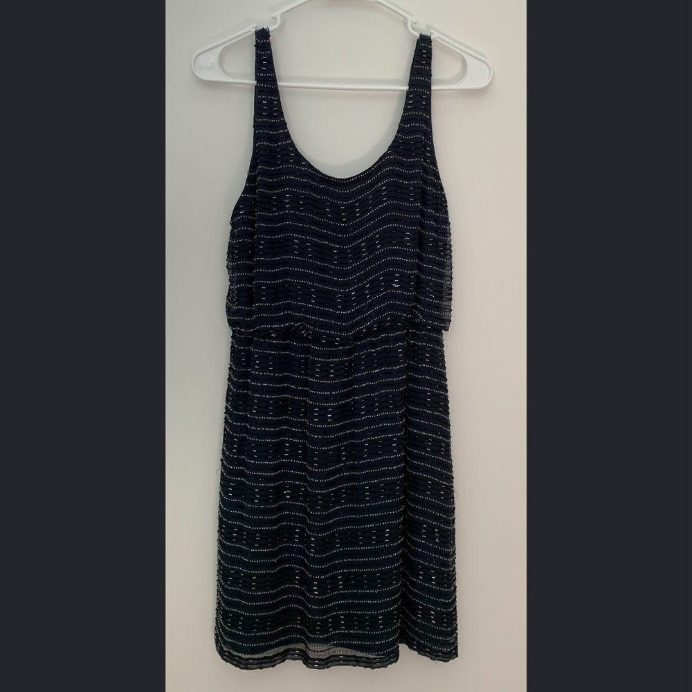 Alice + Olivia Gabby Embroidered Blouson Dress